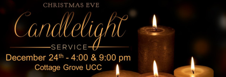 Christmas Eve Worship - Cottage Grove United Church Of Christ